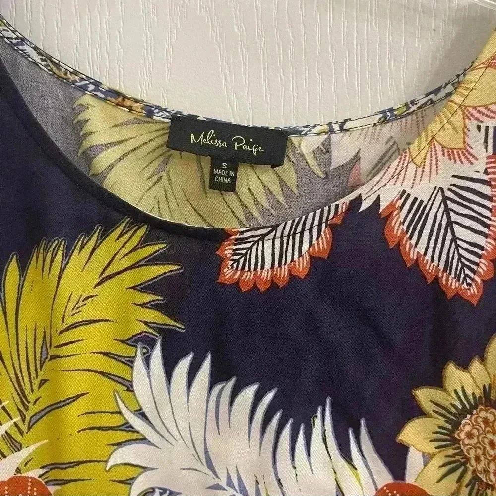 Melissa Paige Floral Top And Matching Pants - Picture 13 of 15